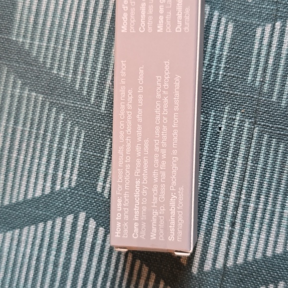 SEPHORA BRAND DRY BODY BRUSH, GLASS NAIL FILE AND SPONGE BUNDLE - Picture 10 of 12